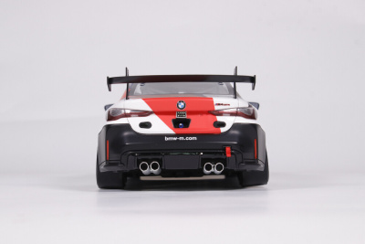 BMW M4 GT4 Presentation 2022 weiß schwarz Modellauto 1:18 Ottomobile