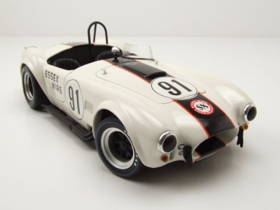 Shelby Cobra 427 S/C #91 Essex Wire Bridgehampton 1965 weiß Modellauto 1:18 Kyosho