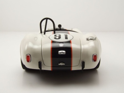 Shelby Cobra 427 S/C #91 Essex Wire Bridgehampton 1965 weiß Modellauto 1:18 Kyosho