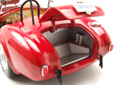 Shelby Cobra 427 S/C 1962 rot Modellauto 1:18 Kyosho