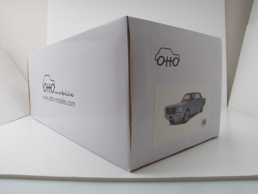 Ixo 1:43 Ford Mustang Convertible Année De Construction 1965 Bleu Clair Metallique Clc506n22