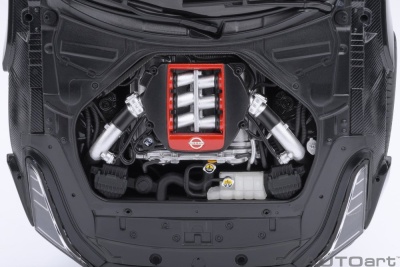 Nissan GT-R50 by Italdesign 2020 schwarz Modellauto 1:18 Autoart