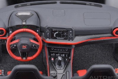 Nissan GT-R50 by Italdesign 2020 schwarz Modellauto 1:18 Autoart