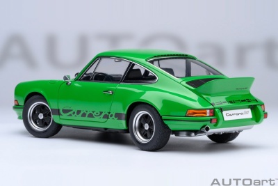 Porsche 911 Carrera 2.7 RS grün schwarz Modellauto...