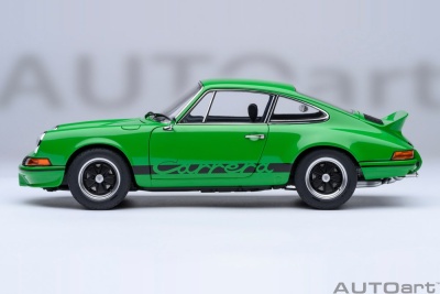 Porsche 911 Carrera 2.7 RS grün schwarz Modellauto 1:18 Autoart