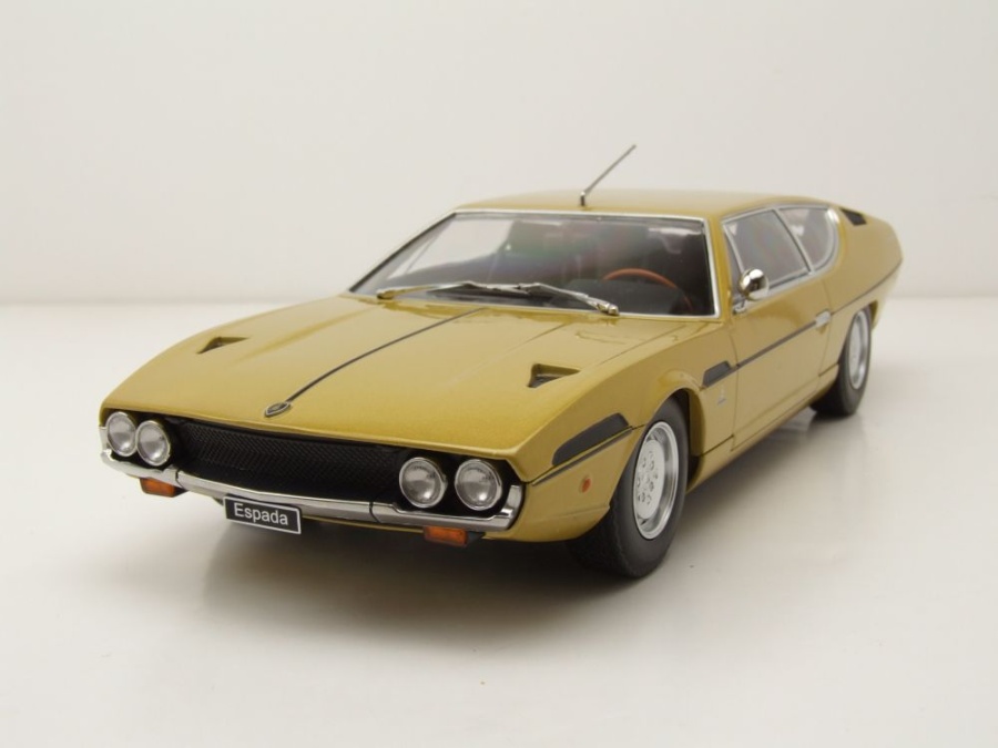 Lamborghini Espada S2 1970 gold metallic Modellauto 1:18 KK Scale