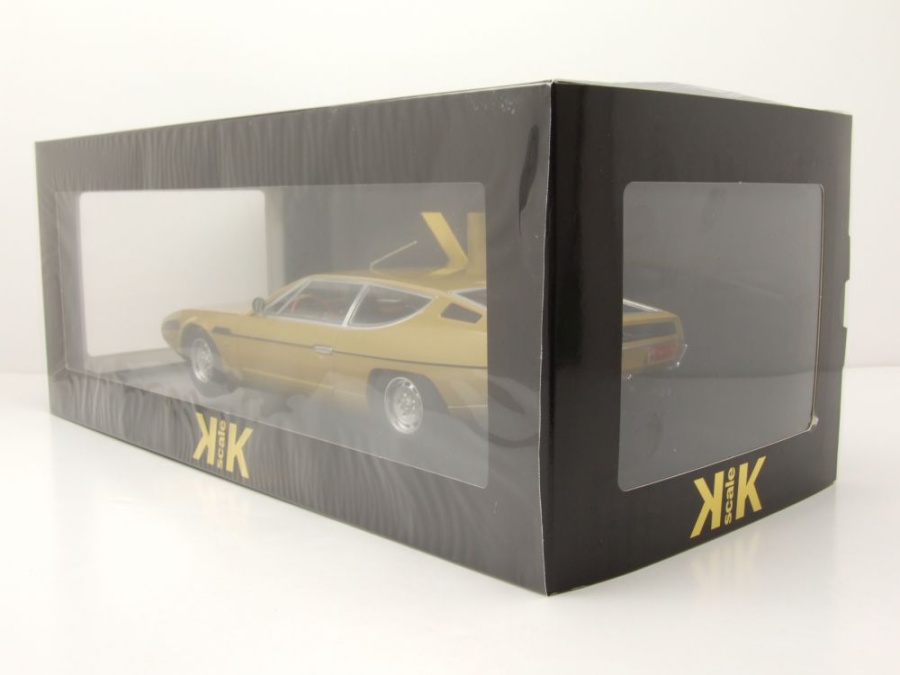Modellauto Lamborghini Espada S2 1970 gold metallic 1:18 KK Scale