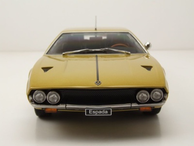 Lamborghini Espada S2 1970 gold metallic Modellauto 1:18 KK Scale