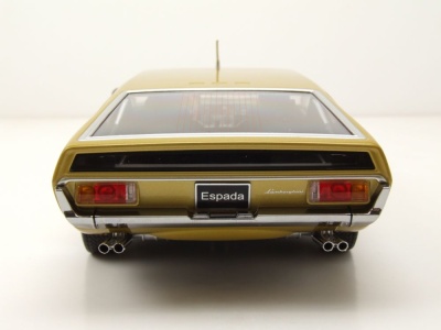 Lamborghini Espada S2 1970 gold metallic Modellauto 1:18 KK Scale