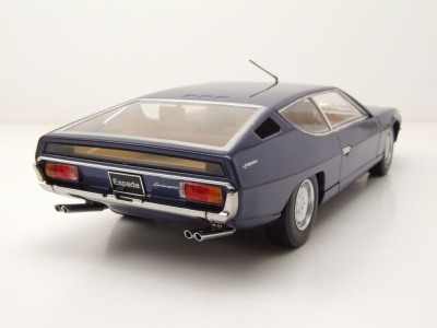 Lamborghini Espada S2 1970 dunkelblau metallic Modellauto...