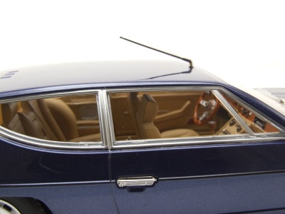 Lamborghini Espada S2 1970 dunkelblau metallic Modellauto 1:18 KK Scale