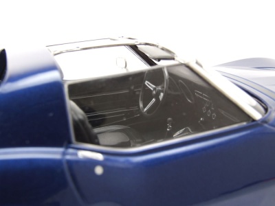 Chevrolet Corvette Stingray C3 1972 blau metallic Modellauto 1:18 KK Scale