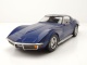 Chevrolet Corvette Stingray C3 1972 blau metallic Modellauto 1:18 KK Scale
