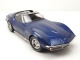 Chevrolet Corvette Stingray C3 1972 blau metallic Modellauto 1:18 KK Scale