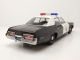 Dodge Monaco California Highway Patrol Police 1974 schwarz weiß Modellauto 1:18 KK Scale