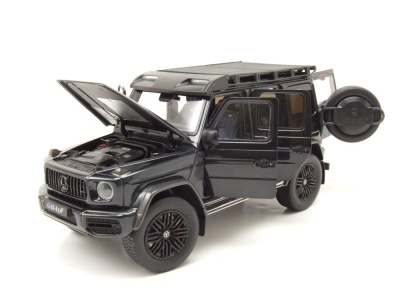 Mercedes AMG G63 G-Modell G-Klasse W463 4x4 2022 schwarz metallic Modellauto 1:18 iScale
