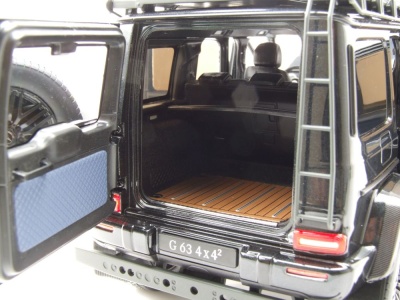 Mercedes AMG G63 G-Modell G-Klasse W463 4x4 2022 schwarz metallic Modellauto 1:18 iScale