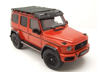 Mercedes AMG G63 G-Modell G-Klasse W463 4x4 2022 kupfer metallic Modellauto 1:18 iScale