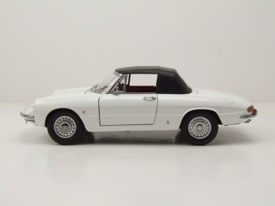 Alfa Romeo 1600 Duetto Spider 1966 weiß Modellauto 1:18 Touring Modelcars