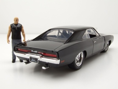 Dodge Charger R/T 1970 schwarz Fast & Furious mit Dom...