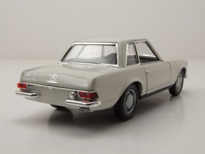 Mercedes 230 SL Pagode W113 weiß Modellauto 1:24 Welly