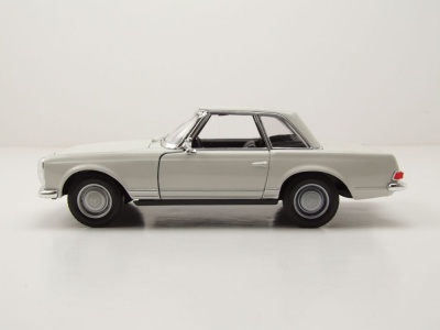 Mercedes 230 SL Pagode W113 weiß Modellauto 1:24 Welly