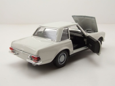 Mercedes 230 SL Pagode W113 weiß Modellauto 1:24 Welly