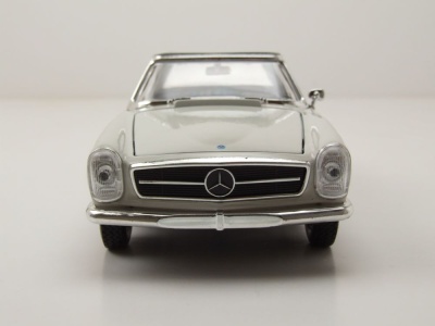 Mercedes 230 SL Pagode W113 weiß Modellauto 1:24 Welly
