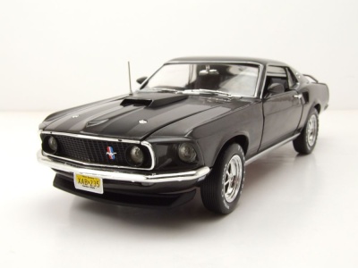Ford Mustang 1969 grau John WIck Modellauto 1:18 Auto World