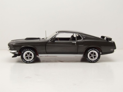 Ford Mustang 1969 grau John WIck Modellauto 1:18 Auto World