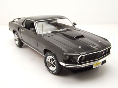 Ford Mustang 1969 grau John WIck Modellauto 1:18 Auto World