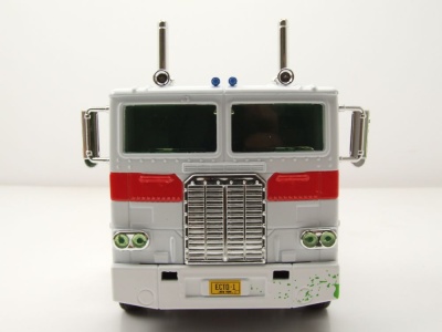 Optimus Prime Transformers Ghostbusters Ecto-1 weiß Modellauto 1:24 Jada Toys