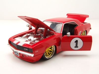 Chevrolet Camaro #1 1969 rot Fast & Furious Modellauto 1:24 Jada Toys