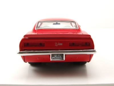 Chevrolet Camaro #1 1969 rot Fast & Furious Modellauto 1:24 Jada Toys