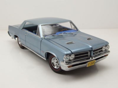 Pontiac GTO 1964 blau Modellauto 1:18 Sun Star