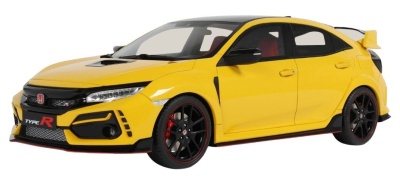 Honda Civic Type R FK8 Euro Spec 2020 gelb Modellauto...