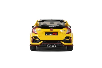 Honda Civic Type R FK8 Euro Spec 2020 gelb Modellauto 1:18 Ottomobile