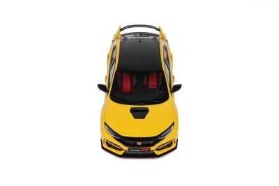 Honda Civic Type R FK8 Euro Spec 2020 gelb Modellauto 1:18 Ottomobile