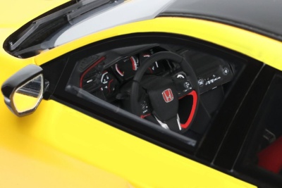 Honda Civic Type R FK8 Euro Spec 2020 gelb Modellauto 1:18 Ottomobile