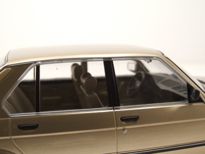 BMW 520i E28 1987 gold metallic Modellauto 1:18 ixo models