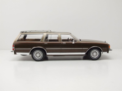 Chevrolet Caprice Estate Wagon Kombi 1985 braun Modellauto 1:18 MCG