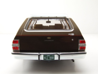 Chevrolet Caprice Estate Wagon Kombi 1985 braun Modellauto 1:18 MCG