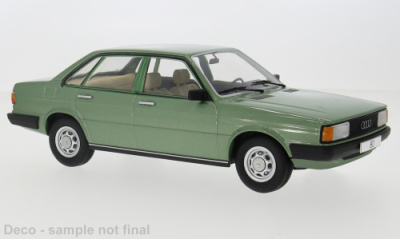 Audi 80 B2 1978 hellgrün metallic Modellauto 1:18 MCG