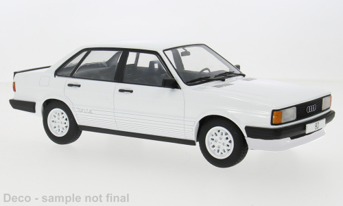 Audi 80 GTE B2 1978 weiß Modellauto 1:18 MCG