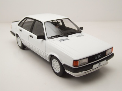 Audi 80 GTE B2 1978 weiß Modellauto 1:18 MCG