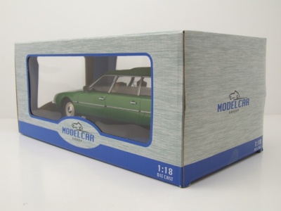 Citroen CX Break Kombi 1977 dunkelgrün metallic Modellauto 1:18 MCG