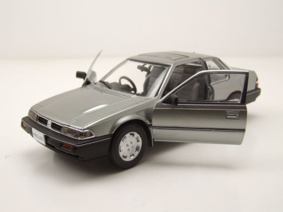 Honda Prelude RHD 1985 grau metallic Modellauto 1:24 Whitebox