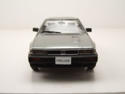 Honda Prelude RHD 1985 grau metallic Modellauto 1:24 Whitebox