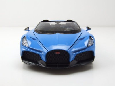 Bugatti W16 Mistral blau Modellauto 1:24 Welly