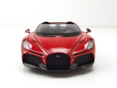 Bugatti W16 Mistral rot Modellauto 1:24 Welly